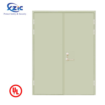 Hot mother and son design UL listed 2 hours fire rated steel door